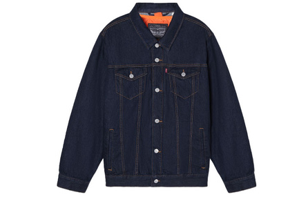 Levis Down Jackets Men Dark Blue