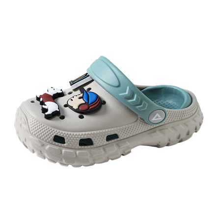 Peak Summer Beach Sandals for Kids Anti-Slip Anti-Kick Casual Clogs Unisex
