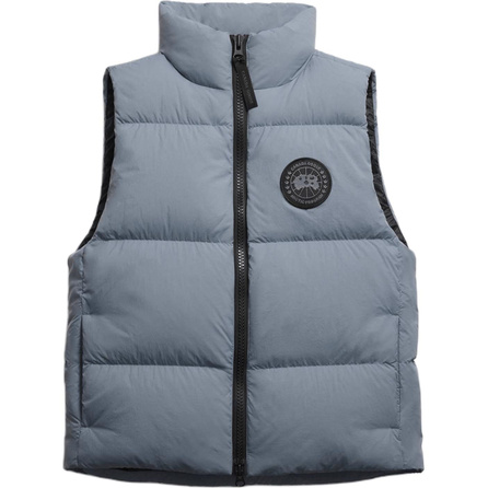 Canada Goose Lawrence Series Black Label Black Label Two-Way Zipper Warm Lightweight Puffer Vest Men's Blue