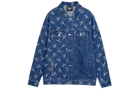 Boy London Logo Letter Print Jacket Autumn Unisex Blue