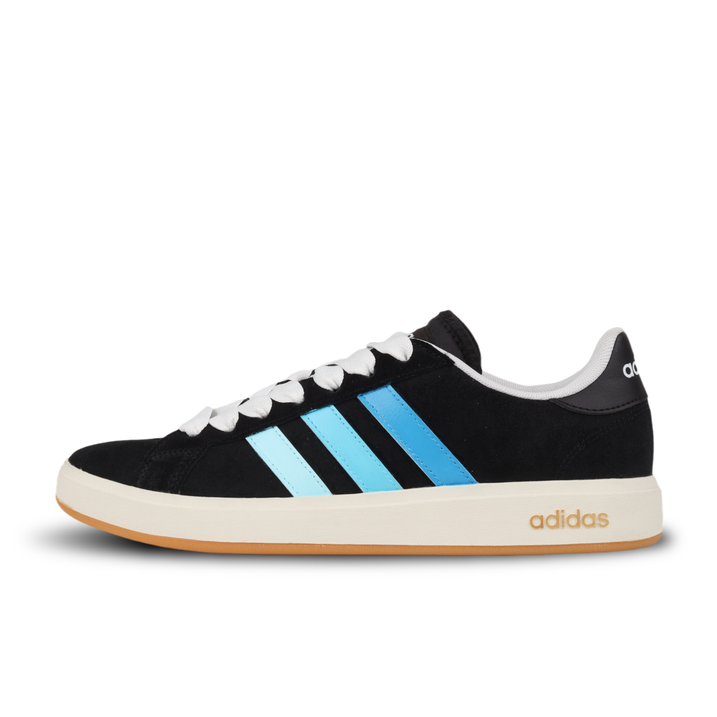 [Custom Sneakers] adidas Grand Court Base 00s 'Yituoya Polar Steps' Cold Gradient Versatile Classic Textured Low-Top Sneakers Men's Black
