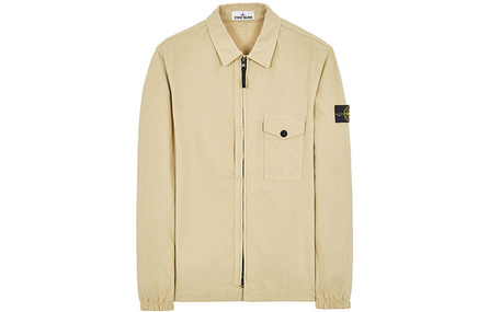 STONE ISLAND FW21 Jackets Coats Men's Light Yellow