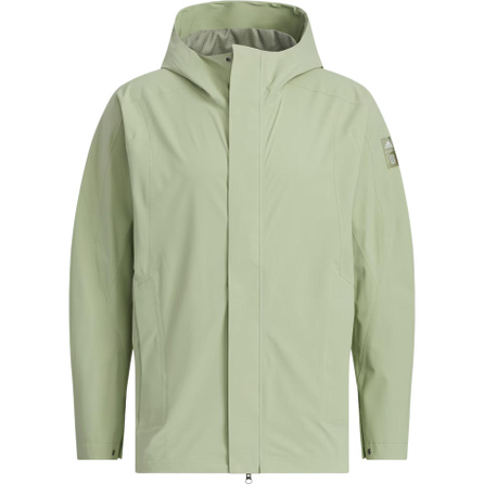 Adidas Wuji Series Water-Resistant Windproof Breathable Windbreaker Jacket Men's Tent Green