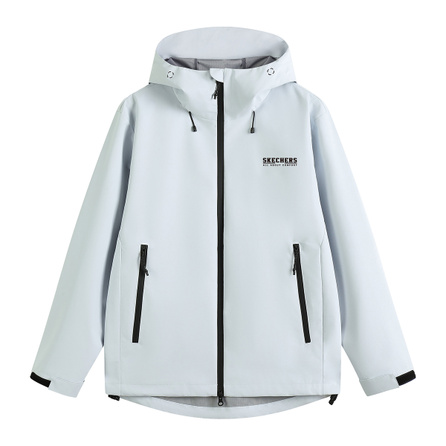 Skechers Ultra-Light Waterproof Windproof Outdoor Exploration 75D Weft Stretch Hooded Comfortable Warm Heat-Generating Lightweight Functional Breathable Mountaineering Hiking Commute Ski Jacket Coat Unisex