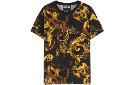 VERSACE Baroque Printed Crewneck T-Shirt