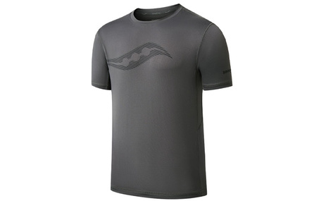Saucony Logo Print Crew Neck Short Sleeve T-Shirt Men's