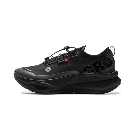 LI-NING Feidian CRC LITE Water-Repellent Trendy Shock-Absorbent Low-Top Running Shoes Unisex Black