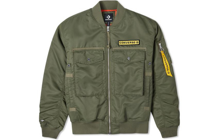 Converse Military Pack Ma-1 Jacket Men's Green