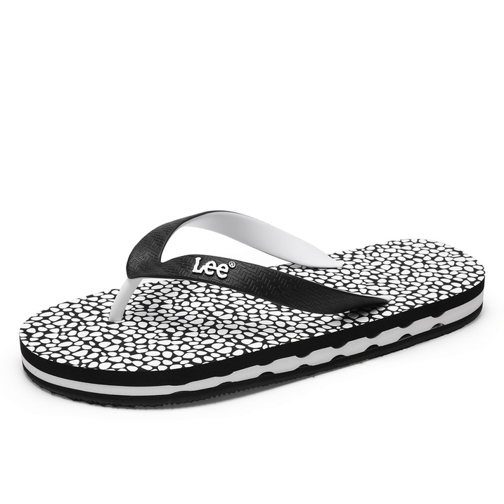 Lee Fashion Versatile Pebble Grain Simple Trendy Slip-Resistant Wear-Resistant Outdoor Breathable Shoes Men's Flip Flops Men's