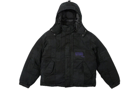 Supreme Junya Watanabe Cdg Man Patchwork Puffy Jacket