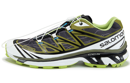 SALOMON KOLON SPORT Cushioning Anti-Slip And Wear-Resistant Low-Top Outdoor Shoes Unisex Green White Black