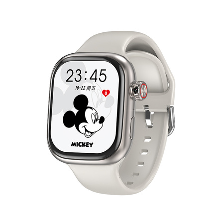 Disney Mickey Series Smart Watch Insertable SIM Card Downloadable Apps WeChat Chat Call & Answer Watch Videos Bluetooth Call Dual Camera Scan to Pay Dynamic Island Multi-Location Kids