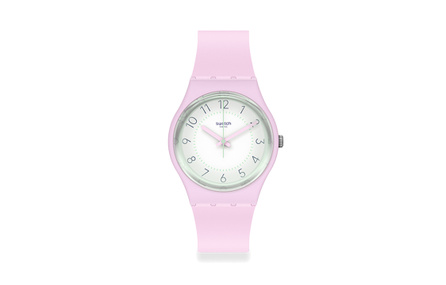 SWATCH Unisex 34mm White Watch GP175