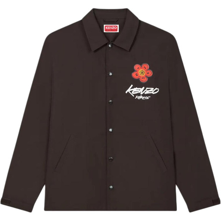 KENZO x Futura 2000 Collaboration Logo Coach Long Sleeve Jacket Coat Men's