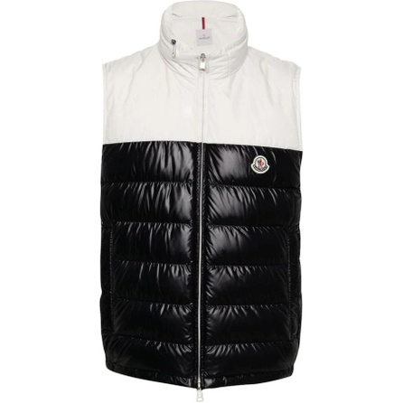 Moncler Cerces Logo Patch Panelled Vest