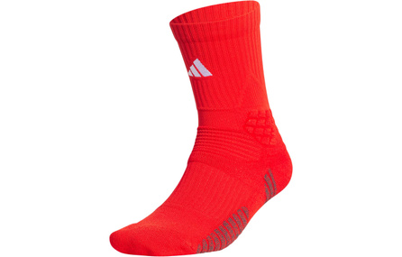 Adidas Basketball Socks Men's 1 Pack Red