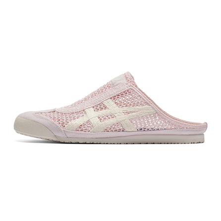 Onitsuka Tiger Mexico 66 SABOT Comfort Daily Breathable Lightweight Casual Closed-Toe Slides Unisex Pink