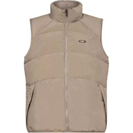 Oakley Solid Color Zippered Stand Collar Versatile Sleeveless Vest Men's