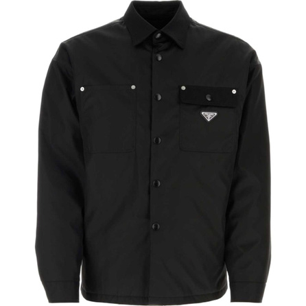 PRADA Long-Sleeved Button-Up Coat