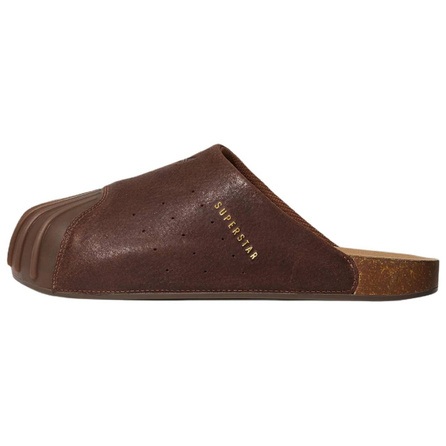 adidas Originals Adimule SUPERSTAR Comfortable Fit Slide Sandals Unisex Brown