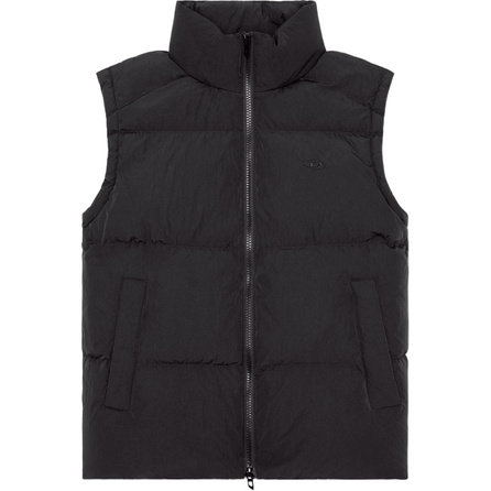 DIESEL Oval-D Logo Down Vest