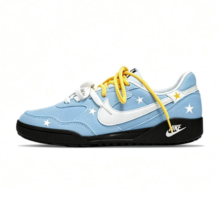 Custom SneakersNike Terra Manta Heartbeat Signal Valentine's Day Edition Fresh Minimalist Versatile Low-Top Casual Shoes Men's Blue White