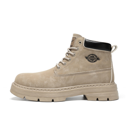 Warrior Classic Yellow Boots Short Martin Boot Men's