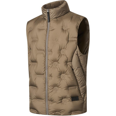 Saucony Urban Life Series Thick Windproof Warm Solid Color Loose Vest Unisex