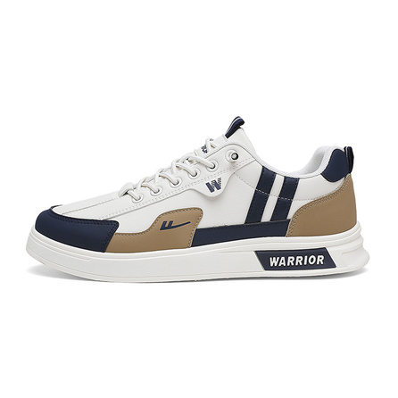 Warrior Trendy Fashion Daily Simple Commute Versatile Casual Comfortable Wear-Resistant Lightweight Low-Top Skate Shoes Men's