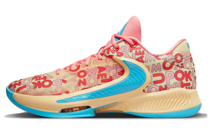 Nike Zoom Freak 4 EP 'Letter Bro Coral'