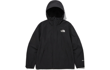 THE NORTH FACE Contrast Letter Print Zip Hooded Long Sleeve Jacket Men's Black