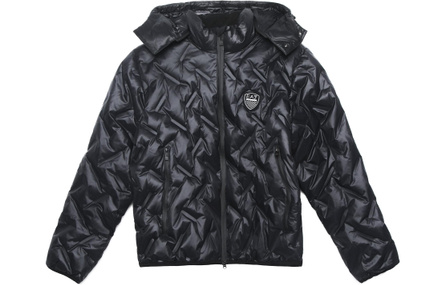 EMPORIO ARMANI Puffer Jackets Men Black