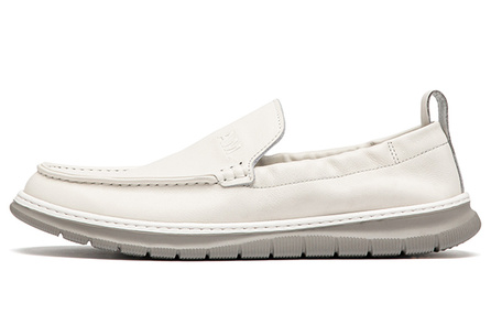 Anthony Miles Loafers Men's White