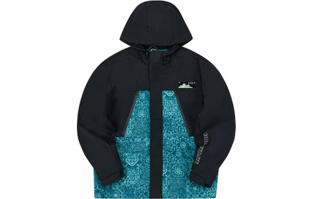 361° Men's Hooded Letter Print Casual Loose Jacket
