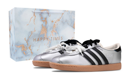 [Custom Shoes] adidas Originals Stadt 'Liquid Silver Gift Edition' Futuristic Techwear Low-Top Sneakers Unisex Silver Black