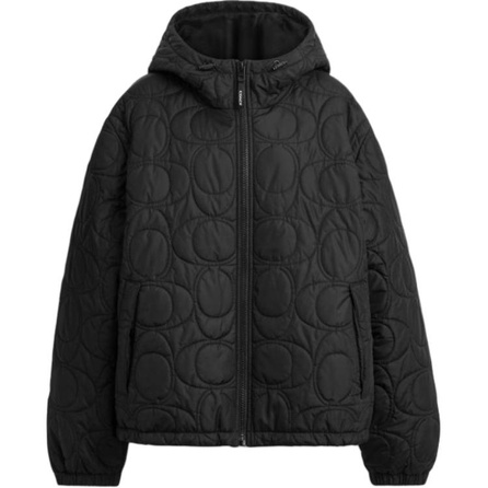 COACH FW25 Quilted Hooded Zip-Pocket Long Sleeve Jacket Men's