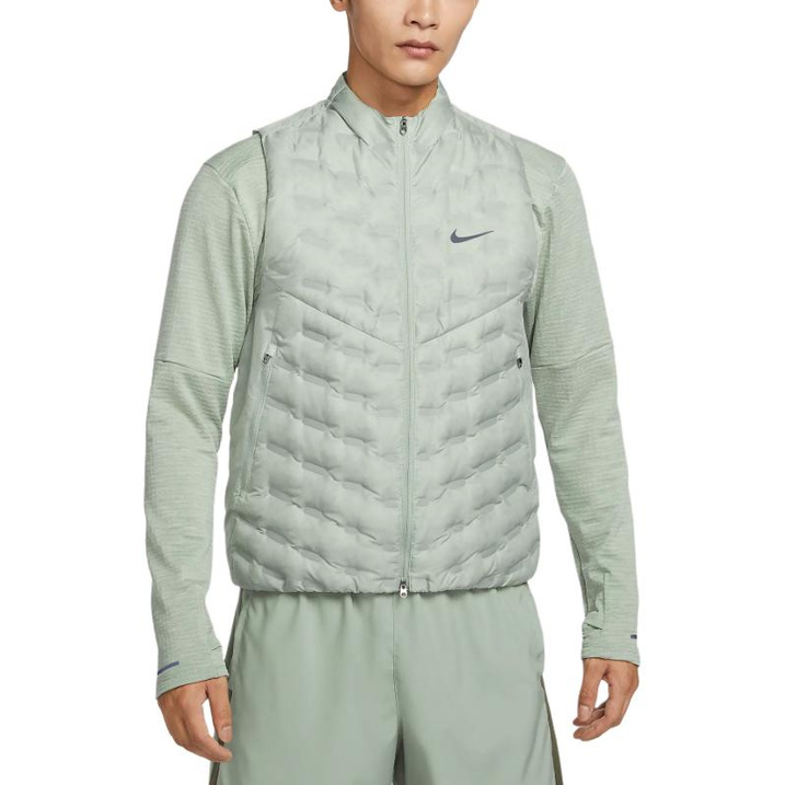 Nike Therma Fit ADV Rippel Down Running Best Vest Men's Light Green