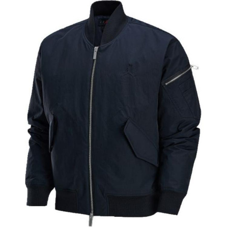 Jordan Renegade Logo Print Outdoor Casual Sport Zipper Jacket Men's Black