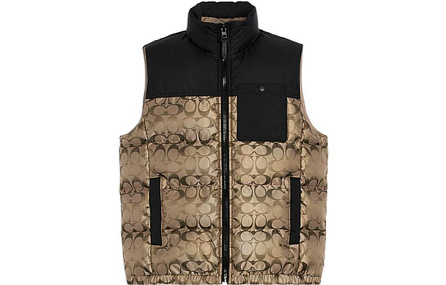 COACH Vests Men Gold