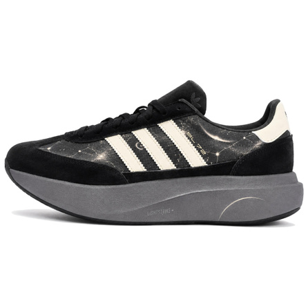 Custom Sneakersadidas originals SL 72 Walking Planet Cosmic Star Glow Starry Sky Fashion Trendy Versatile Height-Enhancing Casual Lifestyle Shoes Unisex Black White