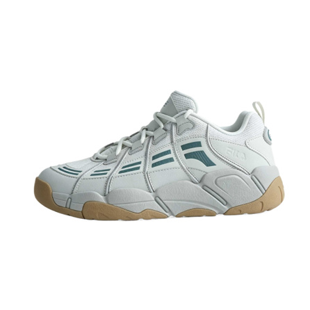 FILA BASKET Synthetic Leather Fabric Round Toe Comfortable Low-Top Dad Shoes Men's
