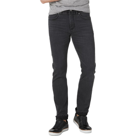 Lee Comfortable Mid-Rise Slim Straight-Leg Jeans Men's Black