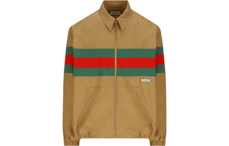 GUCCI Web Striped Zipped Jacket