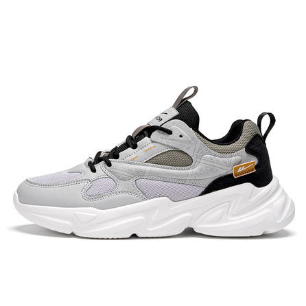 Warrior Warrior Slip-Resistant Breathable Lightweight Low-Top Chunky Sneakers Men's