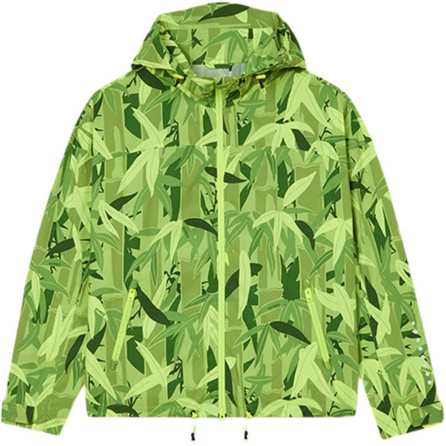 KENZO SS25 Box Hooded Long Sleeve Windbreaker Jacket Men's Wormwood