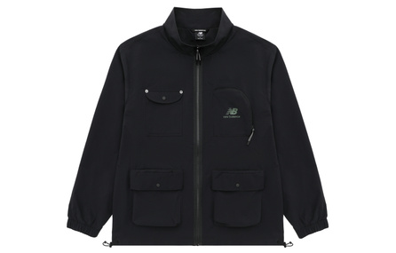 New Balance Jackets Men Black
