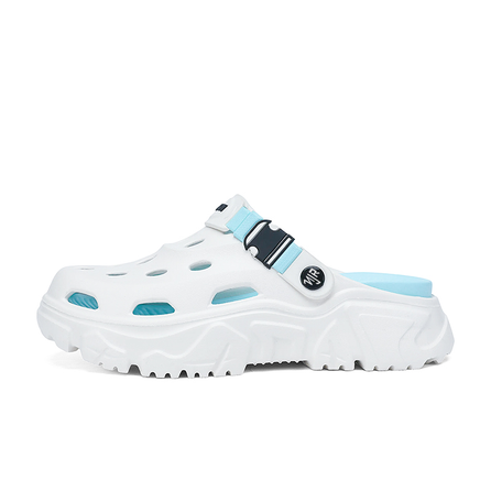 Nanjiren EVA Daily Casual Personality Versatile Fashion Classic Trendy Comfort Youth Campus Style Fresh Korean Style Thick Sole Height-Increasing Anti-Slip Wear-Resistant Lightweight Breathable Non-Stuffy Closed-Toe Slip-On Clogs Men's