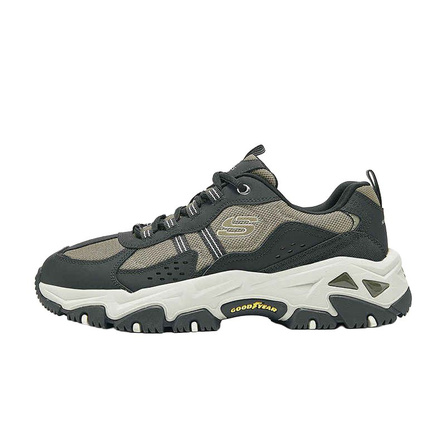Skechers OUTDOOR Anti-Slip Wear-Resistant Low-Top Outdoor Shoes Men's Khaki