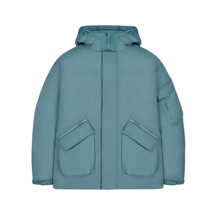 New Balance NB Grey FW25 Comfortable Skin-Friendly Thick Loose Padded Down Jacket Men's