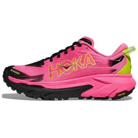 HOKA ONE ONE Mafate 5 Soft Comfort Anti-Slip Wear-Resistant Low-Top Running Shoes Unisex Pink